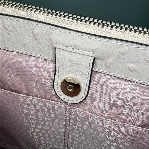 Kate Spade NWT $587 Retail Tags structure blush pebble leather Cross/shld bag - Picture 12 of 16
